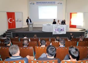 VASKİ, SAHA PERSONELİNE HİZMET İÇİ EĞİTİM VERDİ